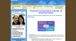 Desktop Screenshot of greatrelationshipcoach.org