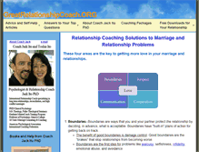 Tablet Screenshot of greatrelationshipcoach.org